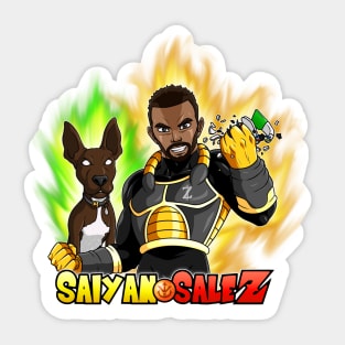 Saiyansalez Sticker